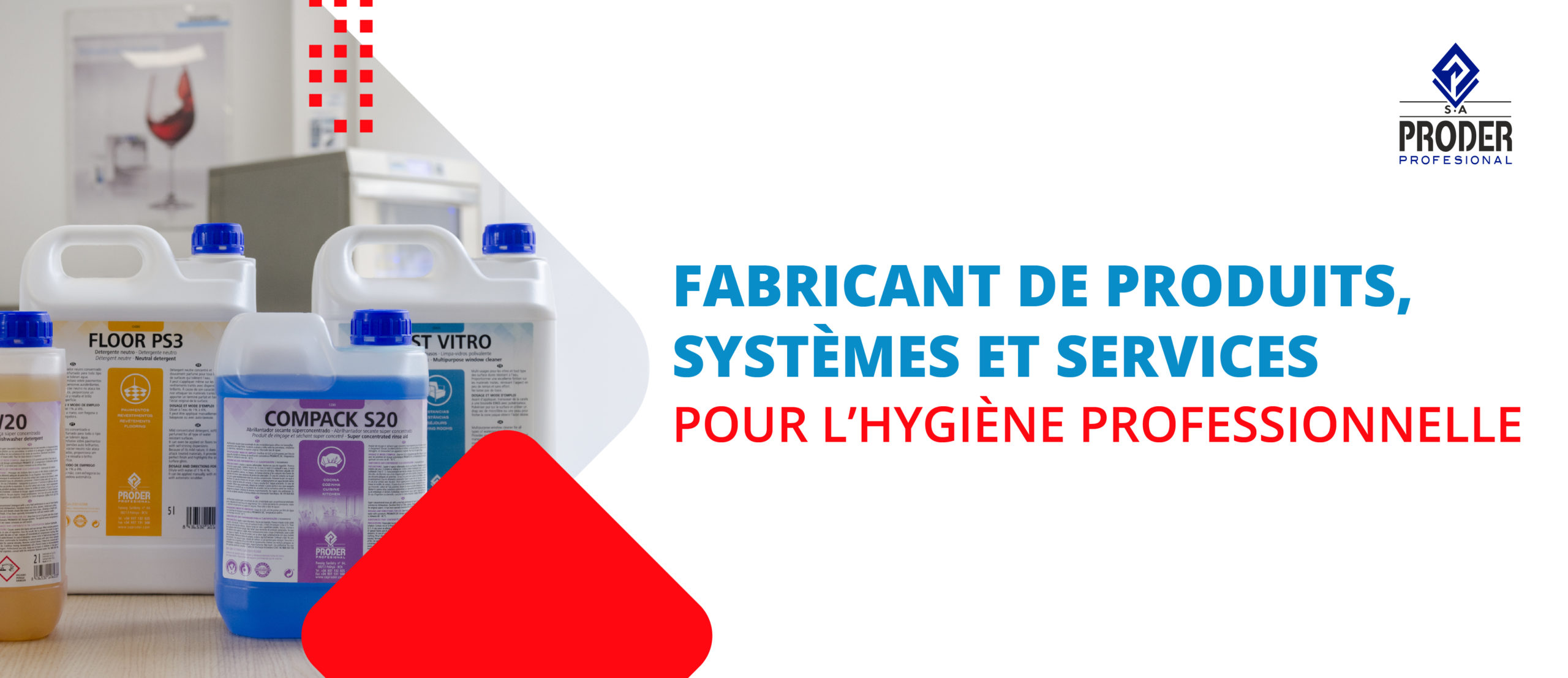 Fabricant de produits d'hygiène professionnelle
