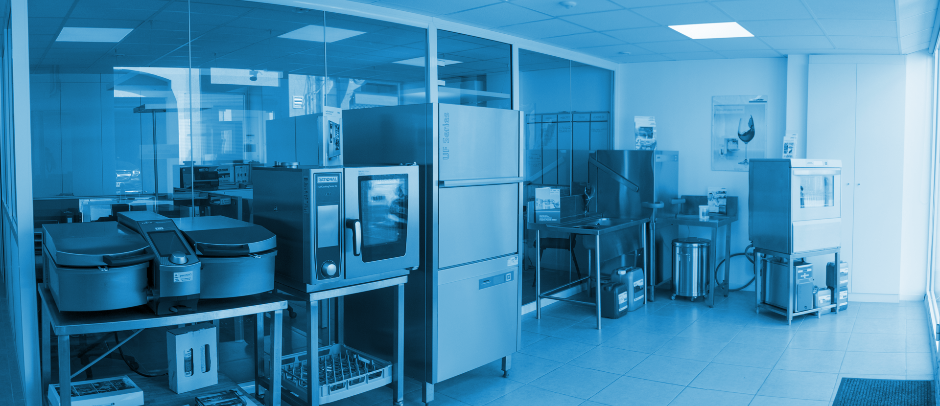 Distributeur en laverie et cuisson